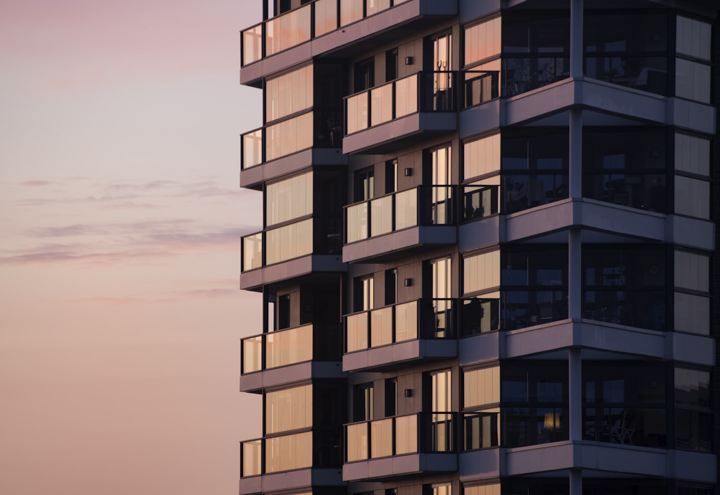 Modern apartment building representing SMSF property investment